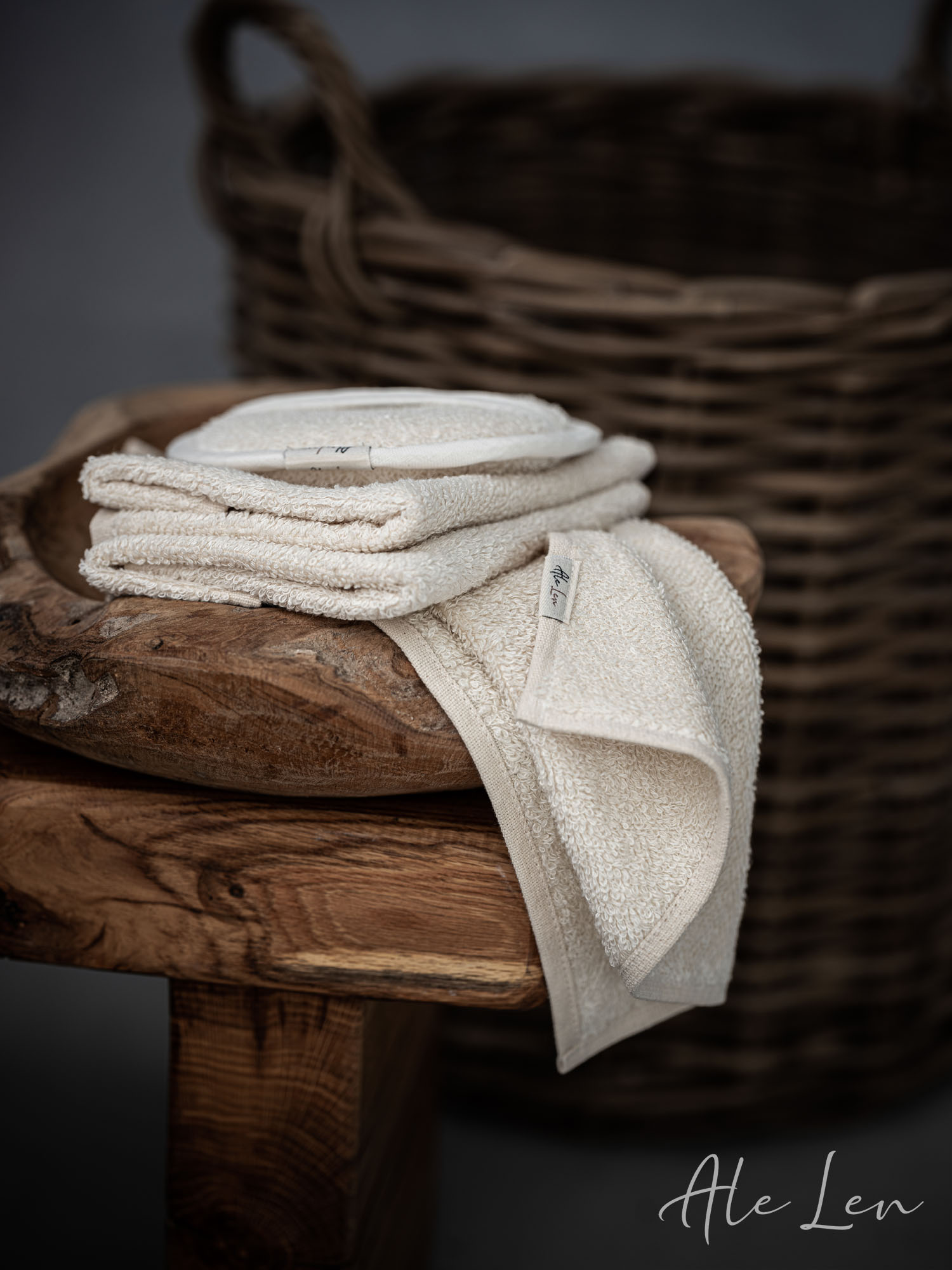 White Linen Towel Massage Natural Throw Towels Rustic Waffle